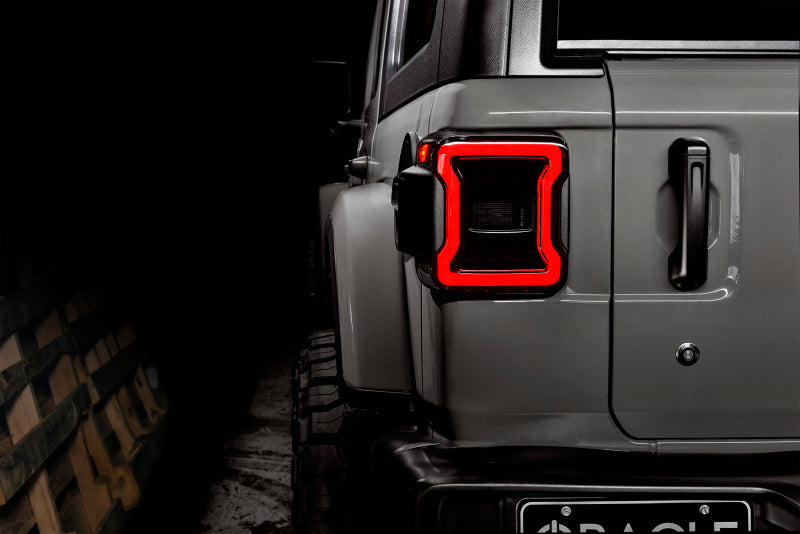 ORACLE Lighting Oracle Jeep Wrangler JL Black Series LED Tail Lights