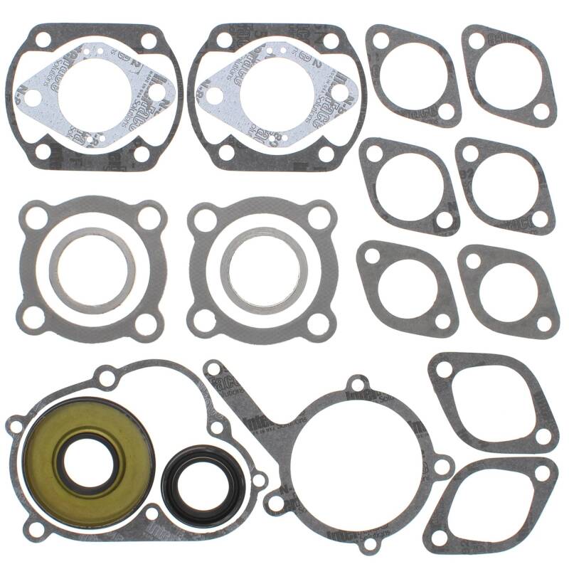Vertex Pistons Vertex Gaskets 73-74 Yamaha GP GP338 F GS in 75 Complete Gasket Kit w/ Oil Seals