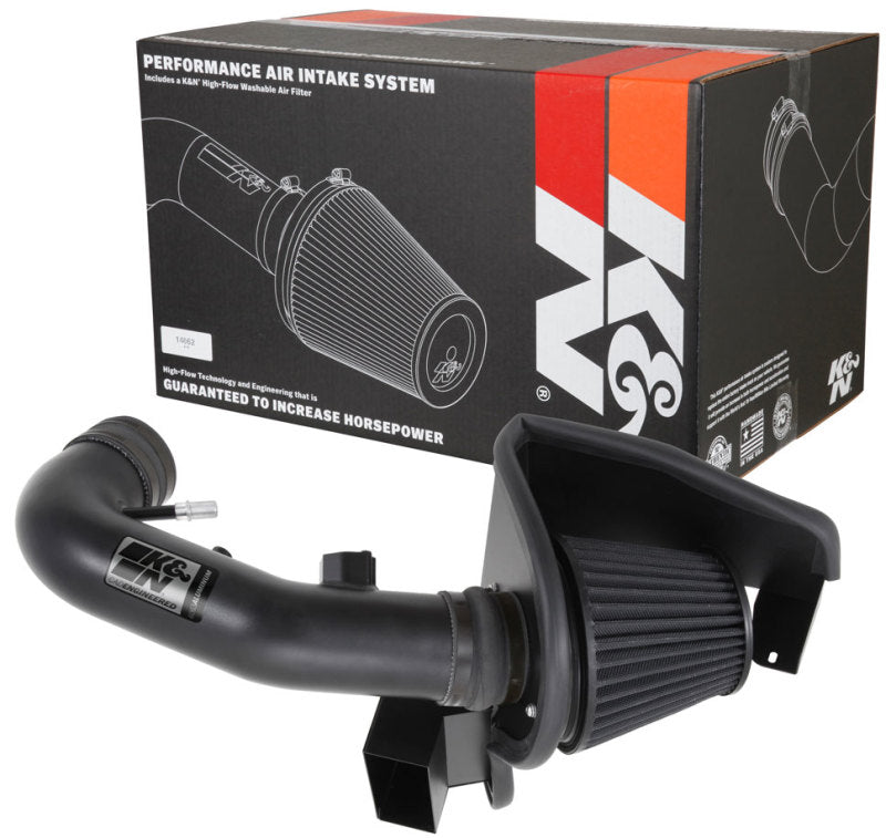 K&N Engineering K&N 11-14 Ford Mustang GT 5.0L V8 Black Performance Intake Kit