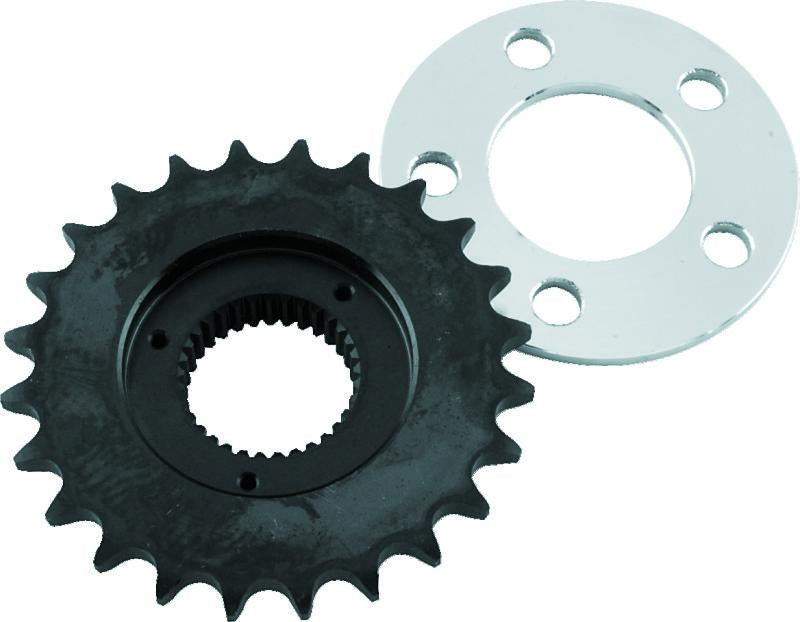 TwinPower Twin Power 5 Speed Big Twin 24T Offset Sprocket Kit .282 Offset W/.197 Rear Sprocket Spacer