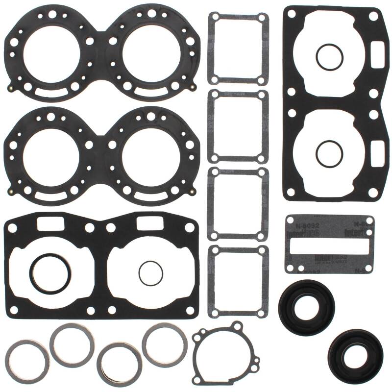 Vertex Pistons Vertex Gaskets 92-94 Yamaha V Max-4 750 Complete Gasket Kit w/ Oil Seals