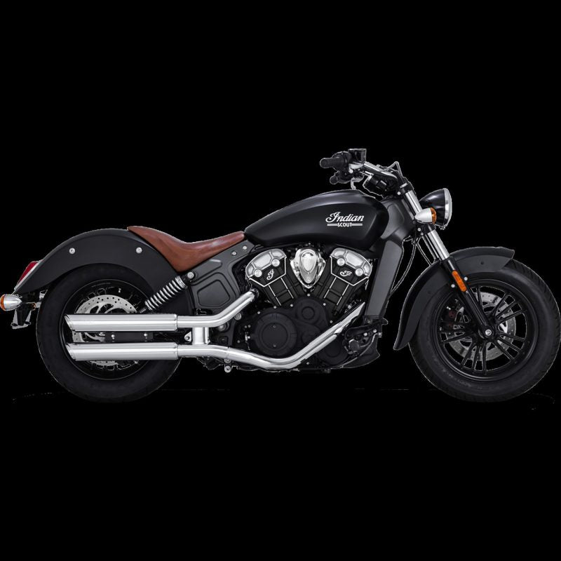 Vance and Hines Vance & Hines 15-20 Indian Scout/Bobber Twin Slash 3in PCX Slip-On Exhaust