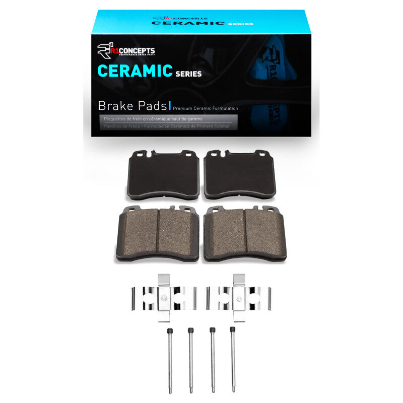 R1 Concepts R1 90-02 Mercedes-Benz 300CE Front Ceramic Pads & Hardware Kit