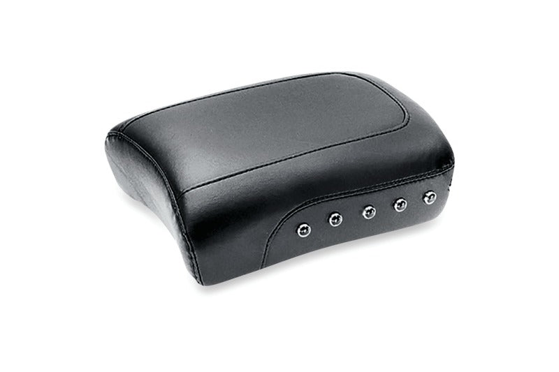 Mustang Motorcycle Mustang 08-21 Harley Electra Glide, Rd Glide,Rd King,Str Glide Touring Pass Seat w/ Studs -Black