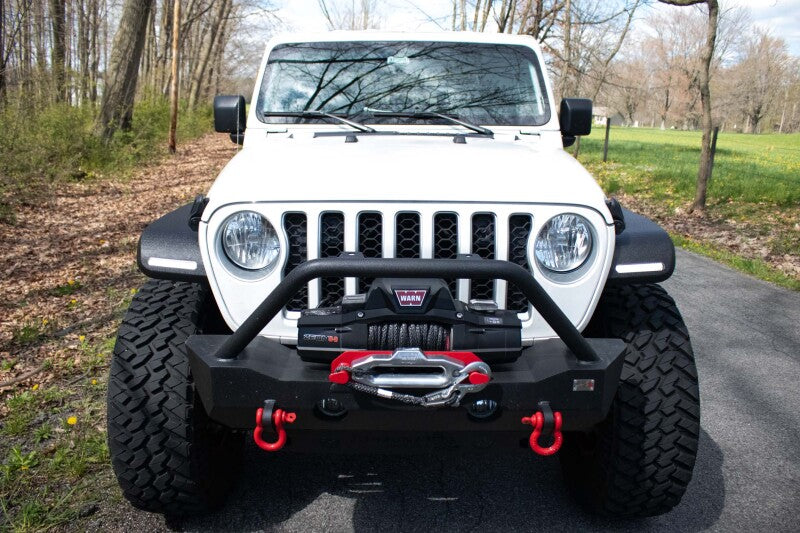 Fishbone Offroad 2018+ Jeep Wrangler JL/JLU/2020+ Gladiator JT Steel Front Fender Flares - Black