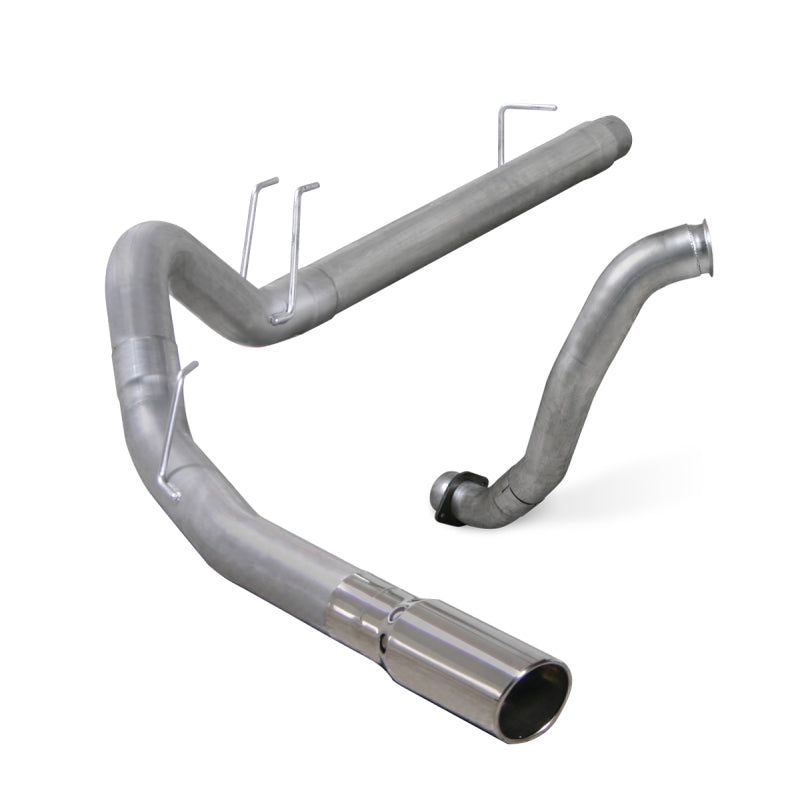 Diamond Eye Performance Diamond Eye KIT 4in DPF-BACK w/ DP Single AL 08-10 Ford 6.4L Powerstroke F250/F350