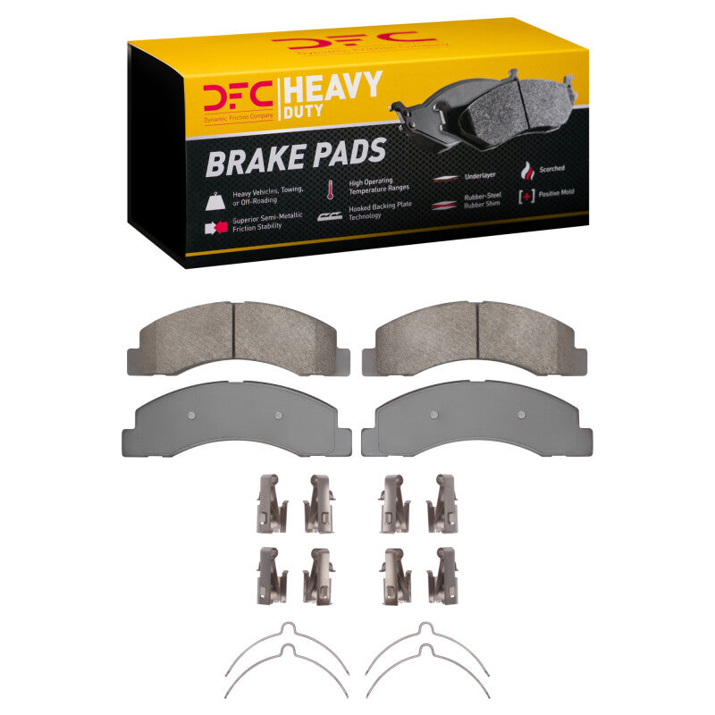 DFC 99-05 Ford Excursion Front Heavy Duty Pads and Hardware Kit