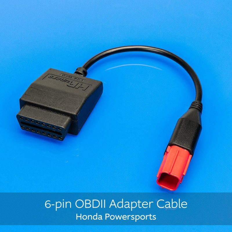 HP Tuners HPT OBDII Adapter Cable - Honda Powersports - 6 Pin