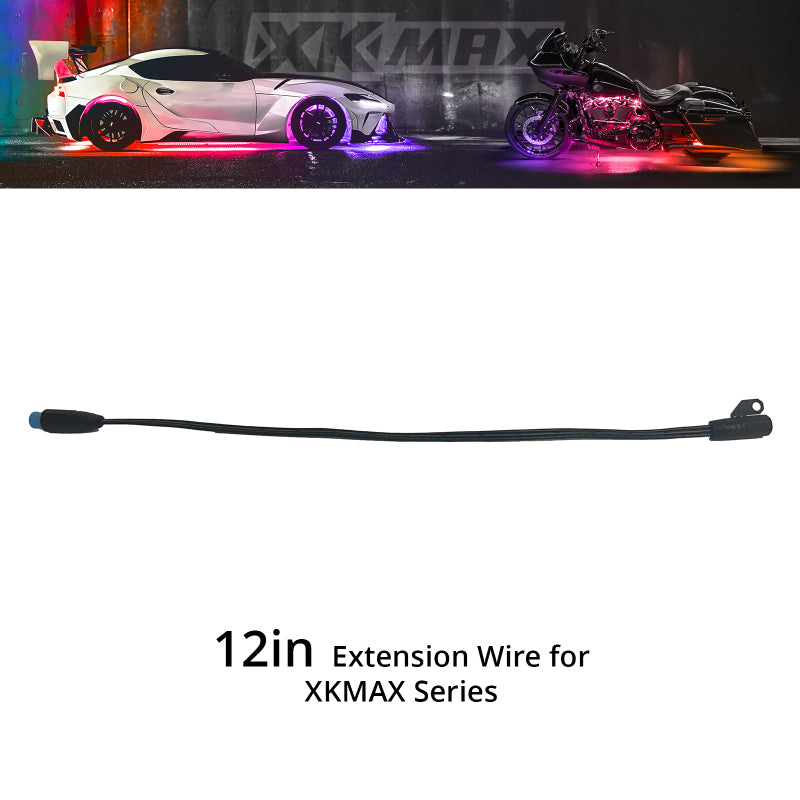 XKGLOW XK Glow XKmax 12in Extension Wire