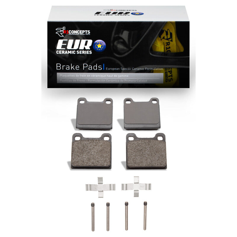 R1 Concepts R1 64-74 Alfa Romeo TZ Front/Rear Euro Ceramic Pads & Hardware Kit