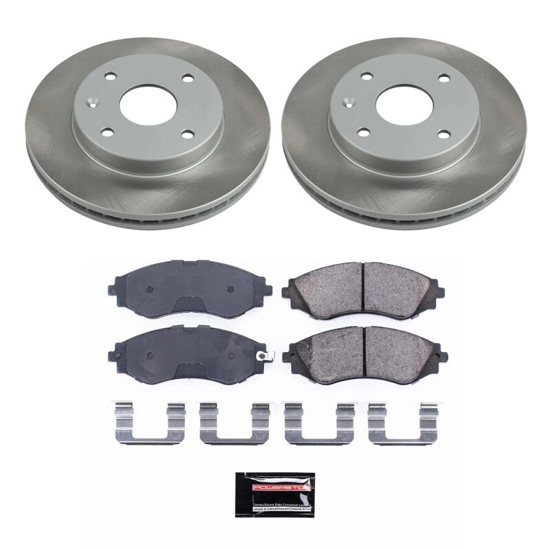 PowerStop Power Stop 05-08 Suzuki Reno Front Semi-Coated Rotor Kit