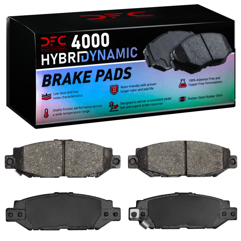 DFC 92-00 Toyota Supra Rear 4000 Hybridynamic Brake Pads
