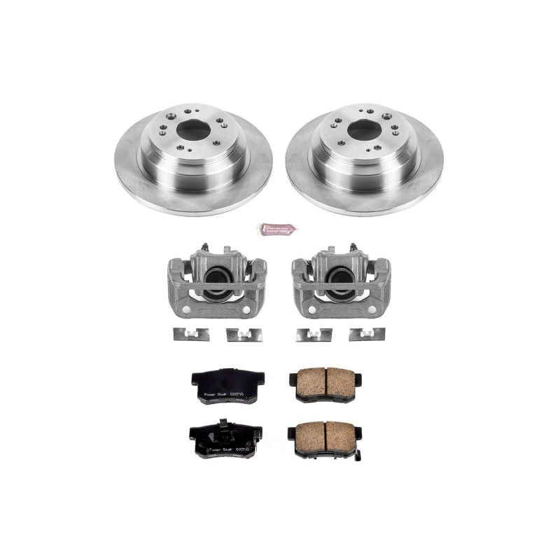 PowerStop Power Stop 10-11 Honda Accord Crosstour Rear Autospecialty Brake Kit w/Calipers