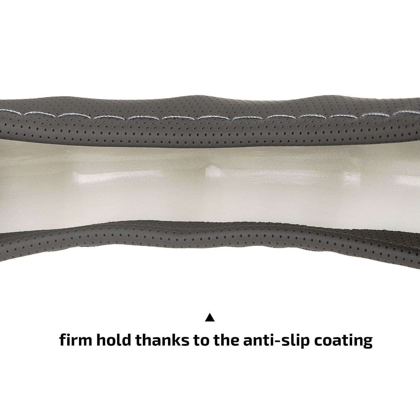 Heyner A603200 Soft Comfort Pro Grey Steering Wheel Cover