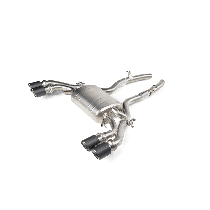 Akrapovic Akrapovic 19-20 BMW X3 M/X4 M (F97/F98) Slip-On Line (Titanium) (Req. Tips)
