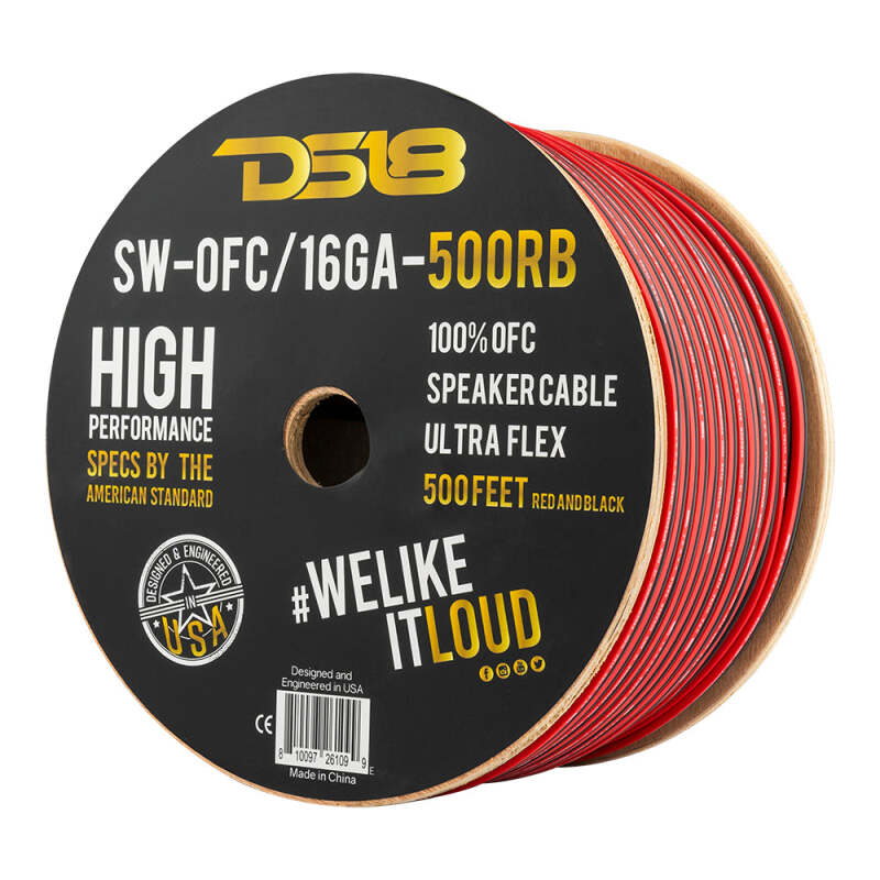 DS18 Speaker Wires 16-GA 500-Feet