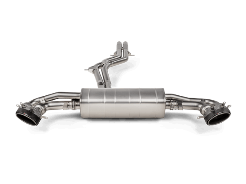 Akrapovic Akrapovic 2020+ Audi RS Q8 (M4) Evolution Line Cat Back (Titanium) w/Carbon Fiber/Titanium Tips