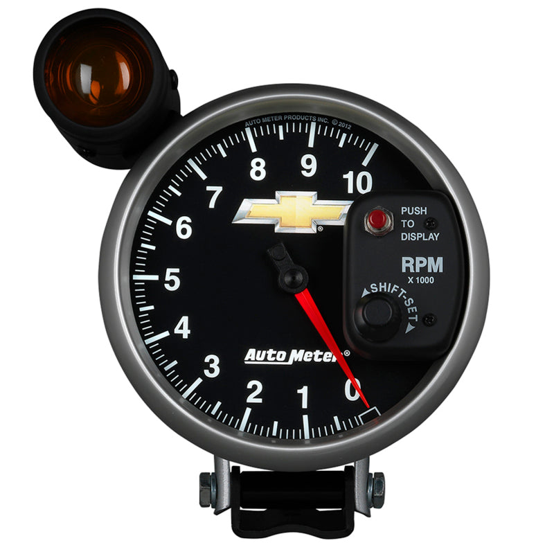 Autometer Performance Parts 5in 0-10000 RPM Tachometer COPO Camaro Gauge w/ Shift Light