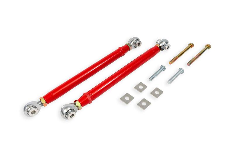 BMR Suspension BMR 15-19 Cadillac CTS-V Rear Double Adj. Toe Rods - Red