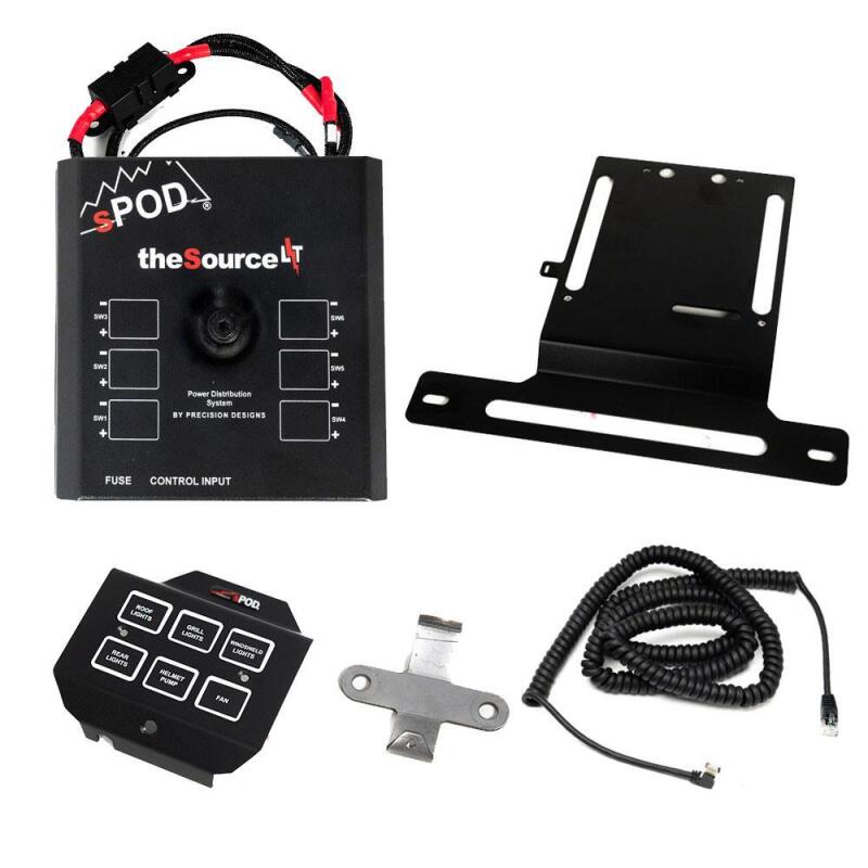 sPOD 22-24 Polaris RZR SourceLT/Mini6 Steering Wheel Mount Kit