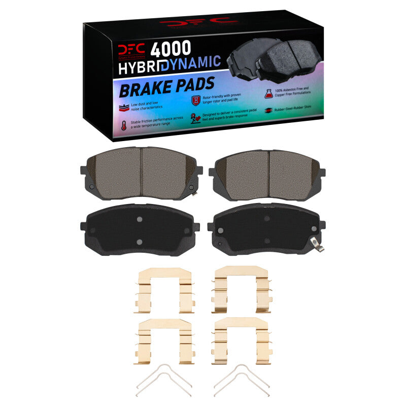 DFC 10-17 Hyundai Tucson Front 4000 HybriDynamic Brake Pads and Hardware Kit