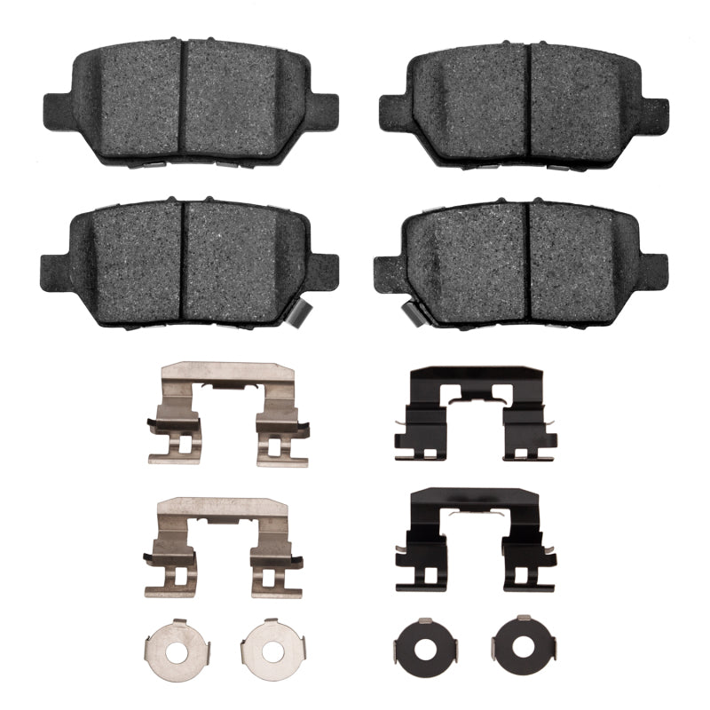 R1 Concepts R1 05-12 Acura RL Rear Ceramic Pads & Hardware Kit
