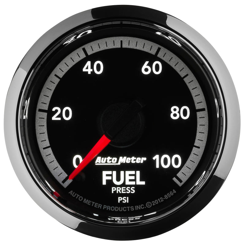 Autometer Factory Match 2 1/6in Full Sweep Electronic 0-100 PSI Fuel Pressure Gauge Dodge Ram Gen 4