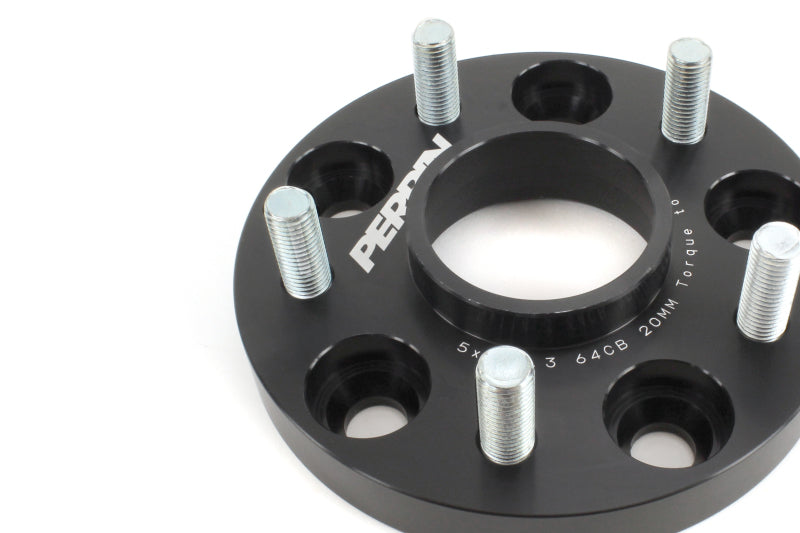 Perrin Performance PERRIN 17-21 Honda Civic Si / 22-26 Acura Integra 64.1mm 5x114.3 Wheel Spacers 20mm - Pair