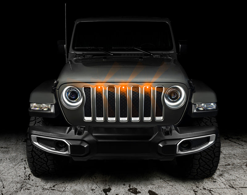 ORACLE Lighting Oracle Pre-Runner Style LED Grille Kit for Jeep Gladiator JT - Amber