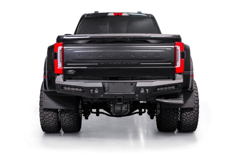 Addictive Desert Designs 23-26 Ford F250/F350/F450 SD HoneyBadger Rear Bumper - Hammer Black