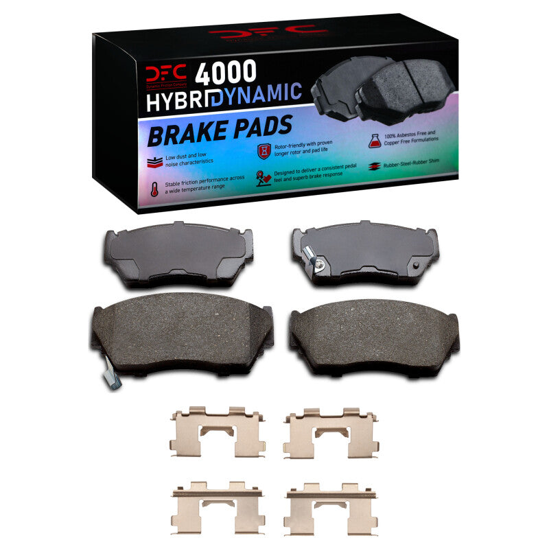 R1 Concepts R1 91-17 Nissan TSURU (Mexico) Front Ceramic Pads & Hardware Kit