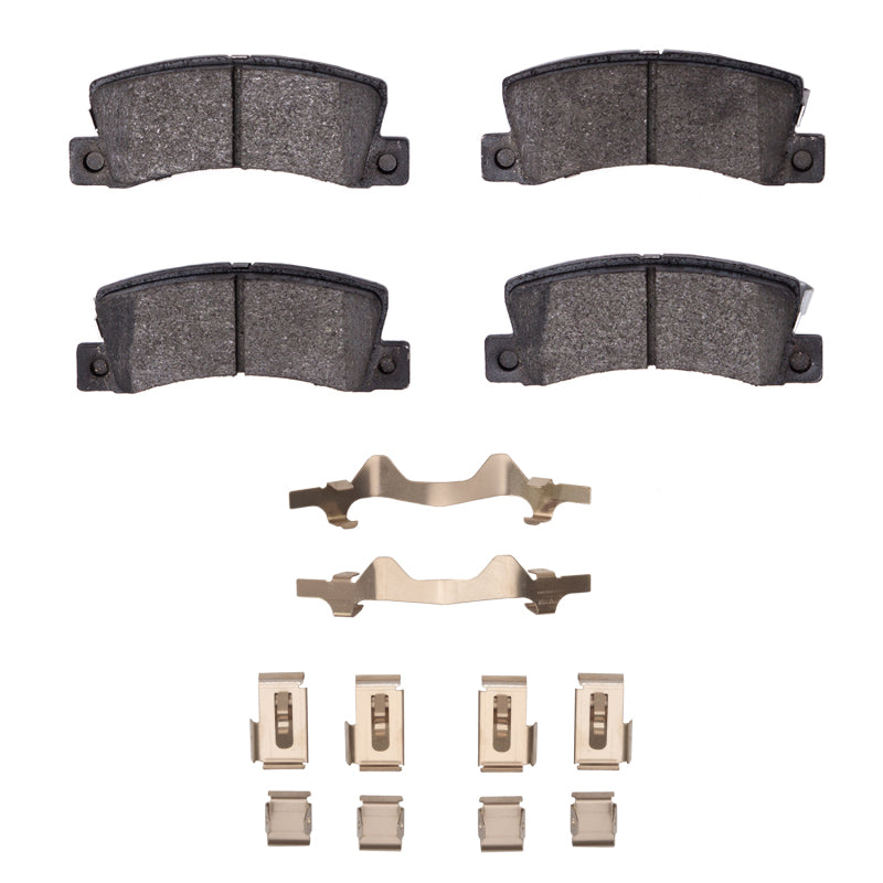 R1 Concepts R1 86-93 Toyota Celica Rear Ceramic Pads & Hardware Kit