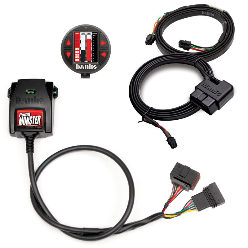 Banks Power Pedal Monster Kit TE Connectivity MT2 6 Way With iDash Data Pro