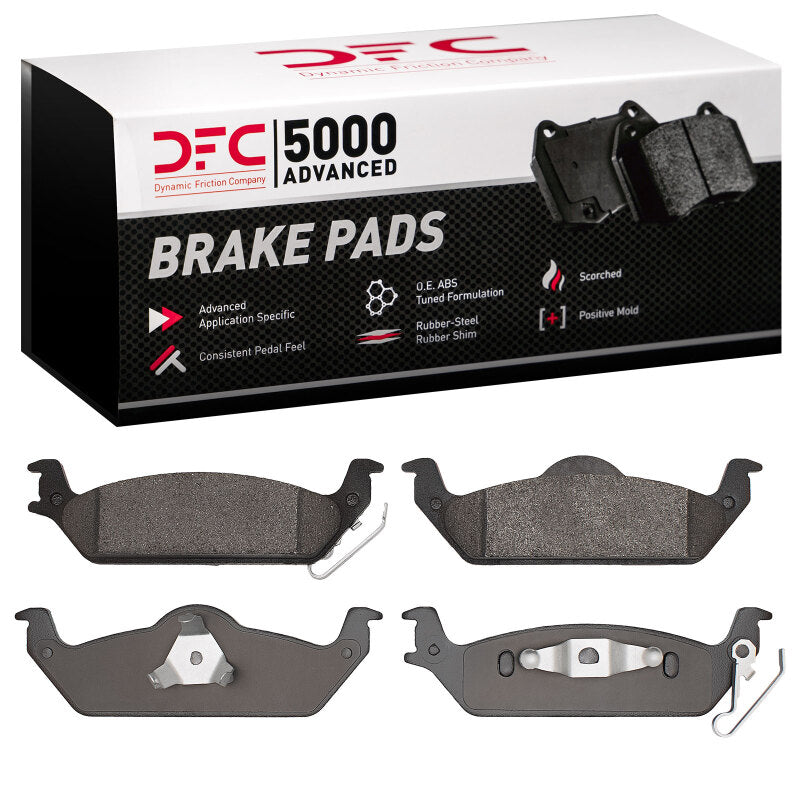 DFC 03-04 Dodge Dakota 4WD Rear 5000 Advanced Semi Metallic Brake Pads