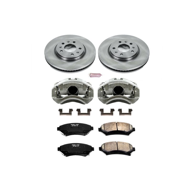PowerStop Power Stop 03-04 Cadillac Seville Front Autospecialty Kit w/Cals
