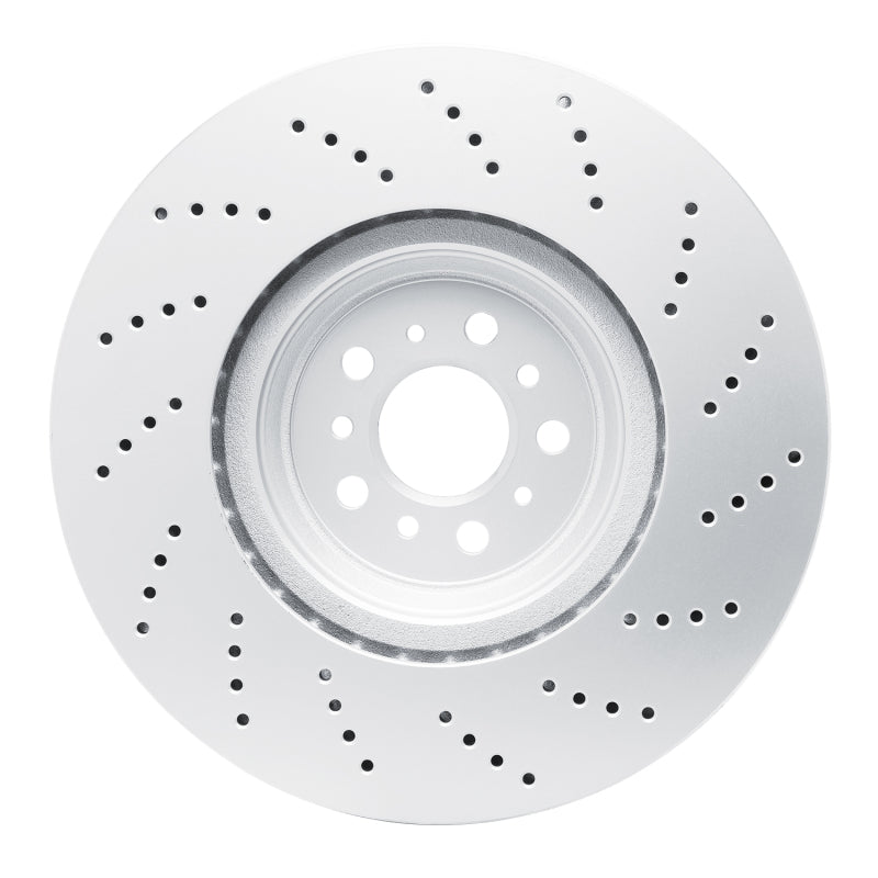 DFC 21-25 BMW M3 Left Front Drilled GeoSPEC Coated Rotor