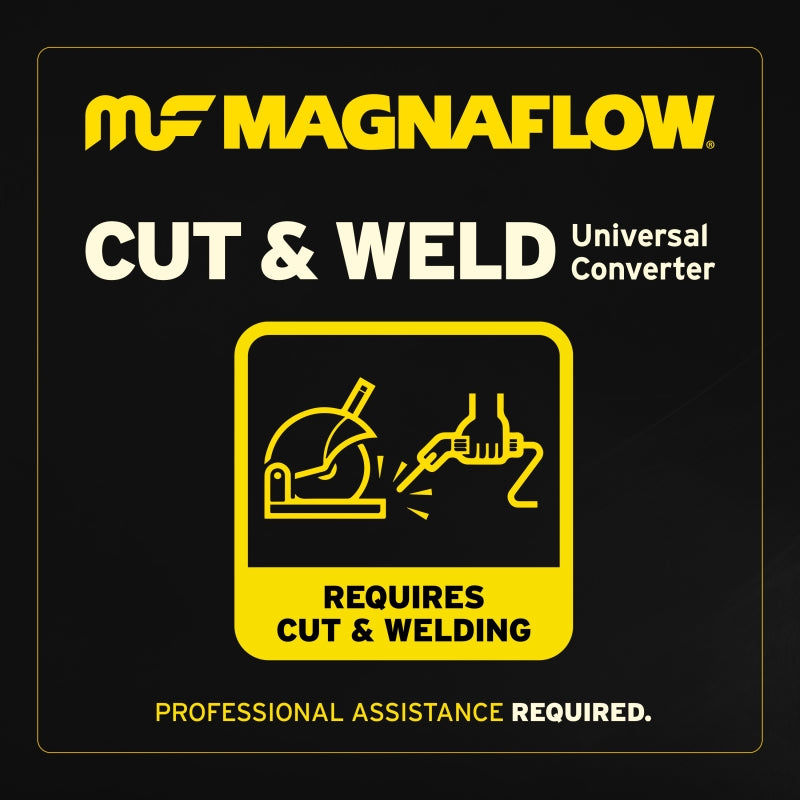 MagnaFlow 2.25 CA 4in. Spun Universal Converter