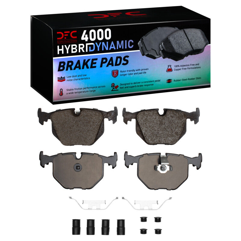 DFC 91-10 BMW 850CSI Rear 4000 HybriDynamic Brake Pads and Hardware Kit