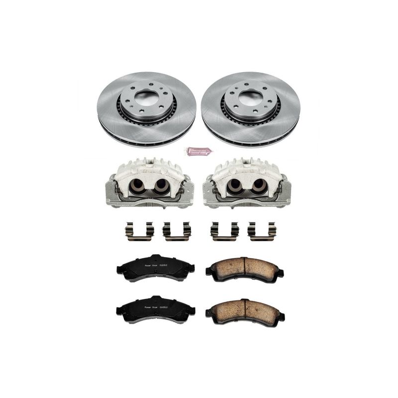 PowerStop Power Stop 04-05 Buick Rainier Front Autospecialty Brake Kit w/Calipers