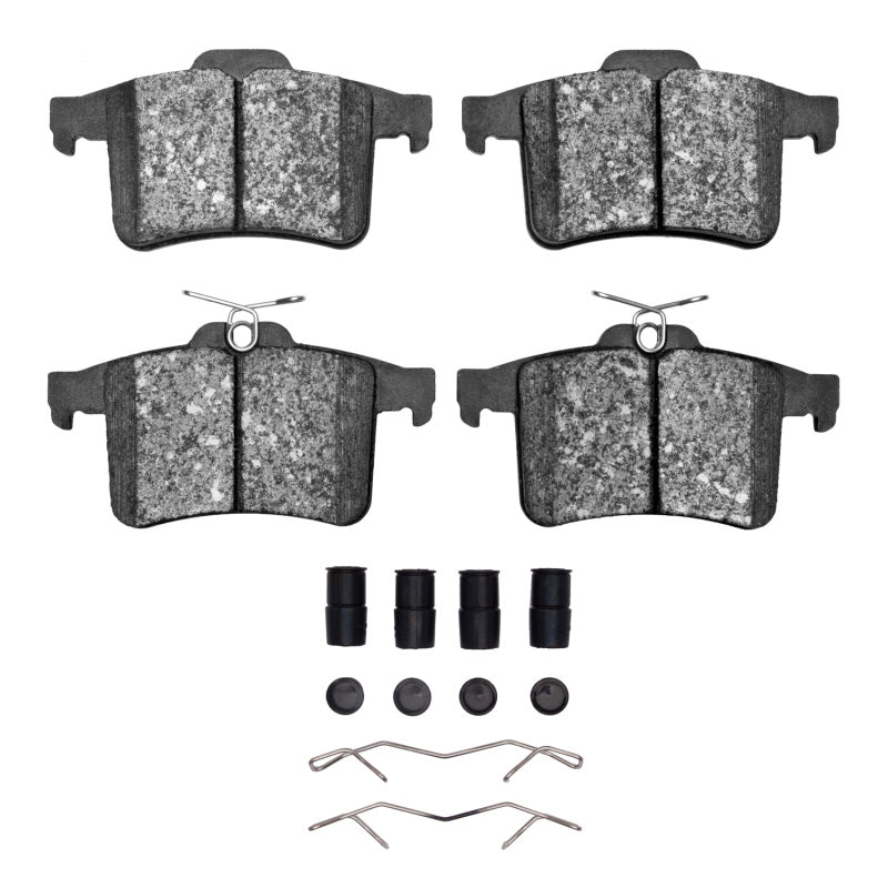 R1 Concepts R1 10-15 Jaguar XFR Rear Semi Met Pads & Hardware Kit