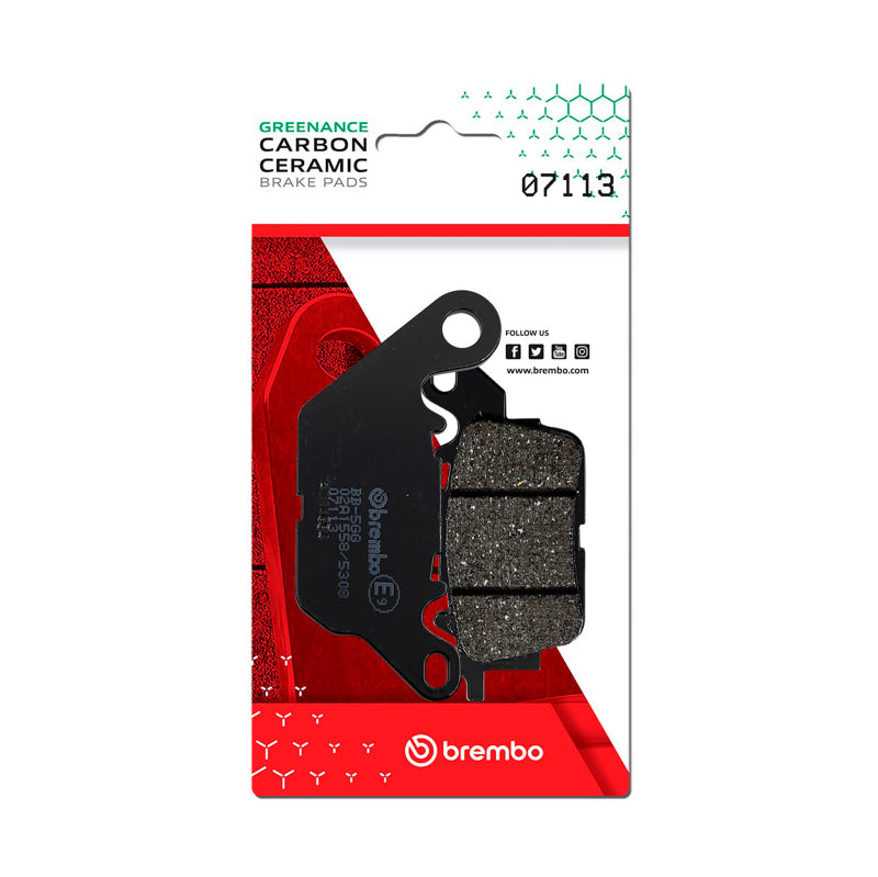 Brembo Powersports Brembo Yamaha DElight Carbon Ceramic Brake Pad - Front