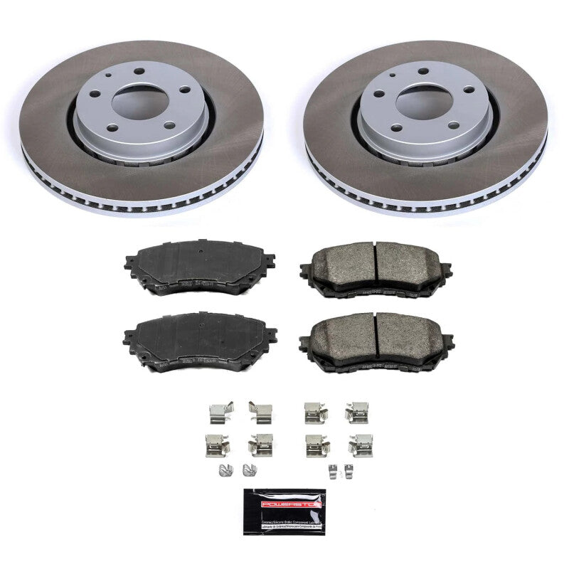 PowerStop Power Stop 2021 Mazda 6 Front Semi-Coated Rotor Kit