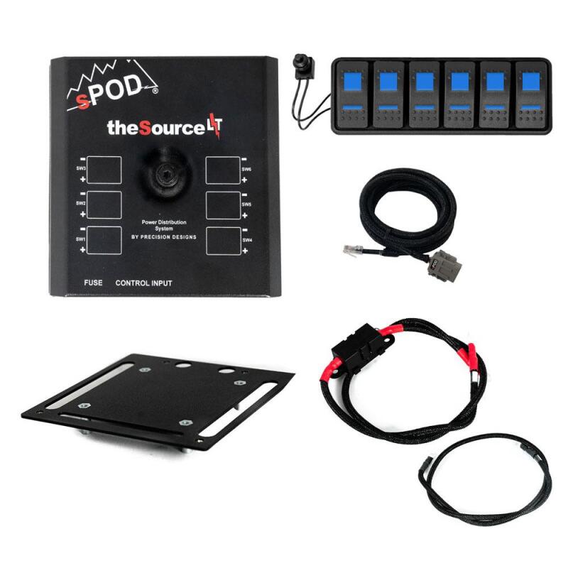 sPOD SourceLT Modular w/Blue LED for 36in Battery Cables