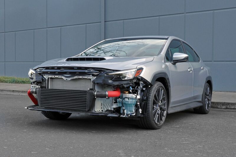 Perrin Performance PERRIN 02-26 Subaru WRX/STI Standard Size Front Mount Intercooler Core - Black