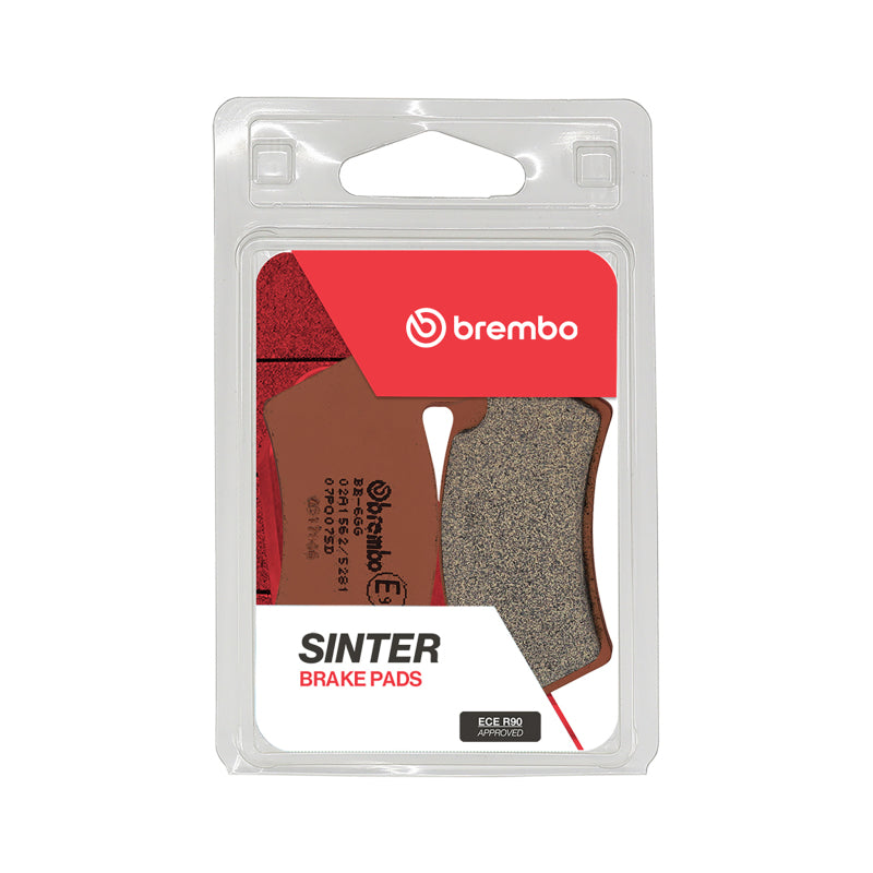 Brembo Powersports Brembo 02-13 Polaris Ranger 2x4, 4x4, 6x6 500cc Sinter Brake Pad - Front