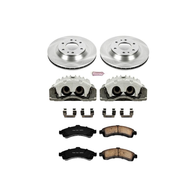 PowerStop Power Stop 04-05 Buick Rainier Front Autospecialty Brake Kit w/Calipers