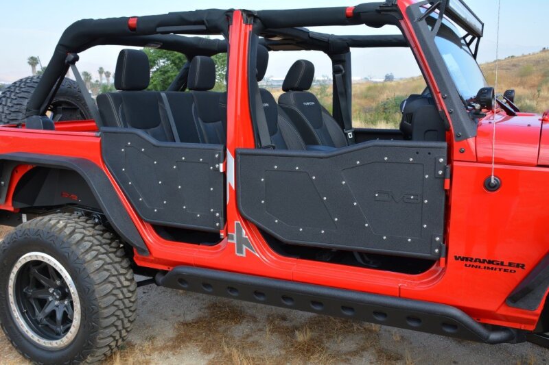 DV8 Offroad 07-18 Jeep Wrangler Jk Rock Doors