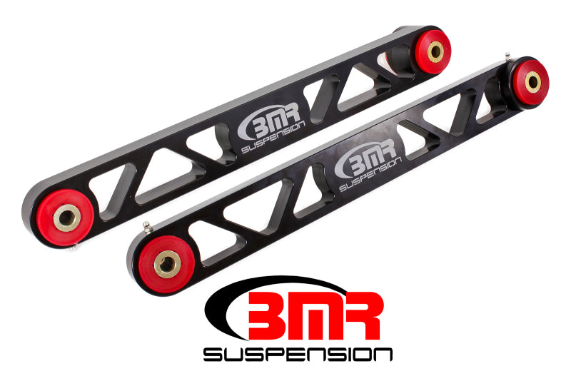 BMR Suspension BMR 05-14 S197 Mustang Billet Aluminum Lower Control Arms (Polyurethane) - Black Anodized