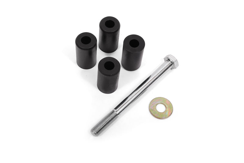 BMR Suspension BMR 15-18 Ford Mustang S550 Rear Cradle Bushing Kit w/ Centering Sleeves- Black