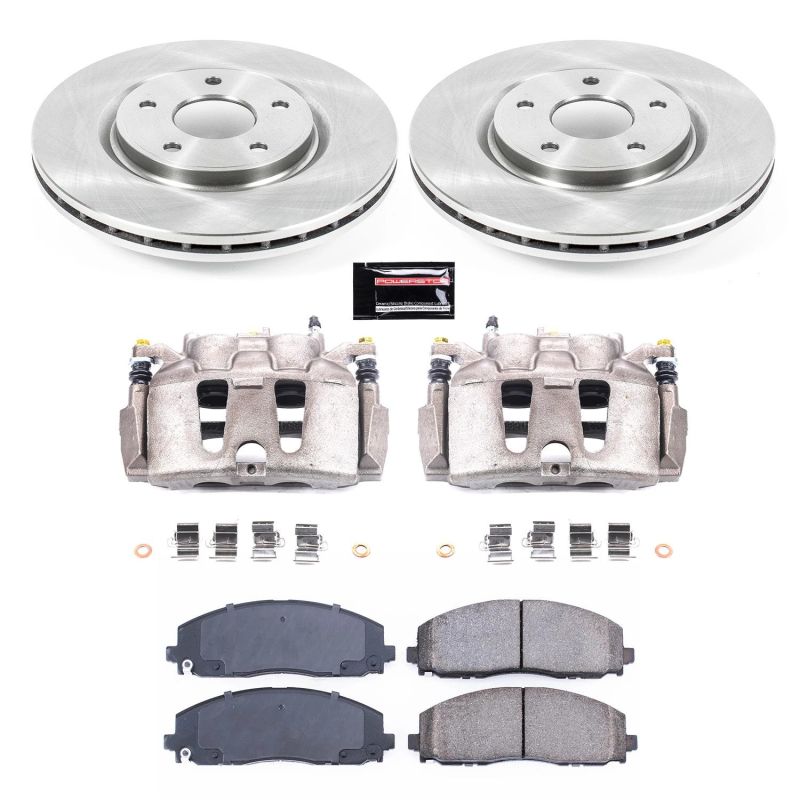 PowerStop Power Stop 12-14 Volkswagen Routan Front Autospecialty Kit w/Cals